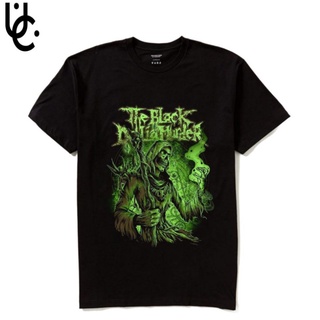 เสื้อยืดสีขาวเสื้อยืด ผ้าฝ้าย ขนาดใหญ่ พิมพ์ลายการ์ตูนอนิเมะ Black dahlia murder series สไตล์วินเทจ เรโทร สําหรับผู้ชาย