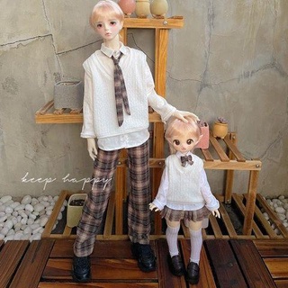 ชุดยูนิฟอร์มนักเรียน Bjd 1/4 1/6 1/3 สําหรับเด็ก