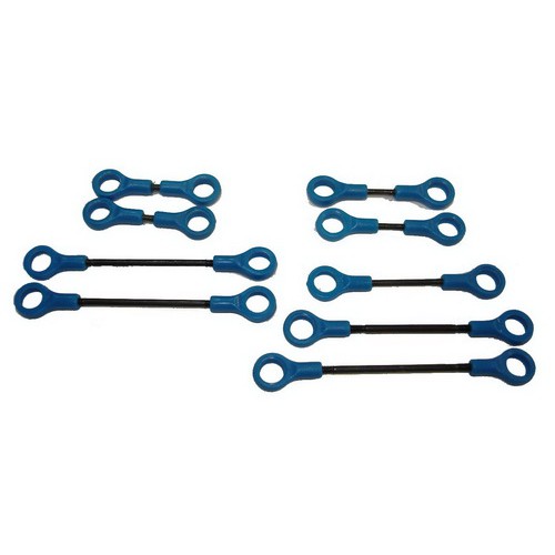 แกนลิงค์ สแตนเลส Stainless Steel Linkage Rod & Ball link set for T-rex 450 and other same class heli. hobby,RC