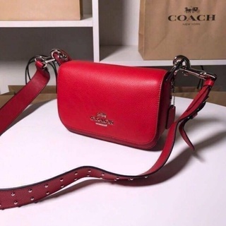 Coach COACH SMALL JES MESSENGER WITH SIGNATURE CANVAS STRAP