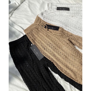 KNIT PANTS - #bb0086 กางเกงเที่ยวทะเล