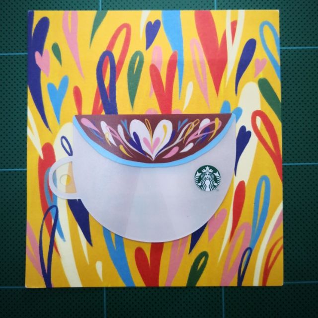 2018 Starbucks Thailand coffee gift card