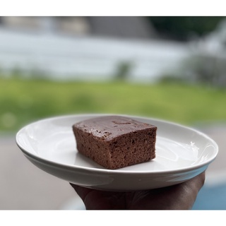 เค้กกล้วยหอม โฮลเกรน นึ่ง รสช็อคโกแลต [ Banana Chocolate cake ] สูตรหวานน้อย