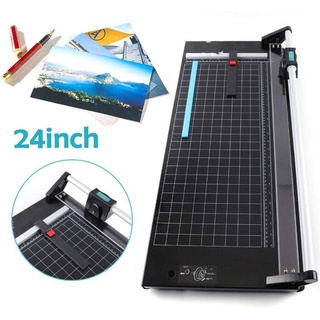 เครื่องตัดกระดาษ  ขนาด61cm 24Inch(61cm) Manual Precision Rotary Paper Trimmer, Sharp Photo Paper Cutter