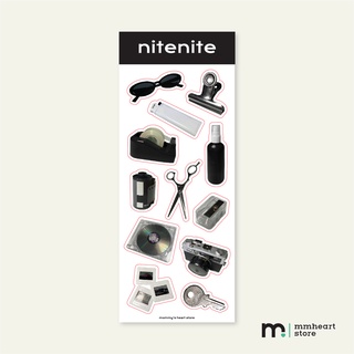 nite nite sticker | สติ๊กเกอร์ไดคัท | mmheartstore