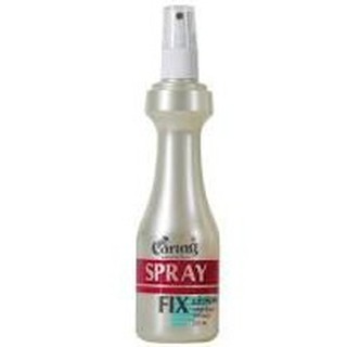 Caring Spray Fix แคริ่ง สเปรย์ ฟิกซ์ (หัวฉีด) สูตร แข็งพิเศษ จัดแต่งทรงผมให้ อยู่ทรง นานเป็นพิเศษ หลากสไตล์ -ขวดขาวครีม-