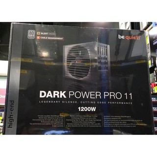 (ใหม่แท้ส่งฟรีศูนย์ไทย)Be Quiet Dark Power Pro 11 1200W