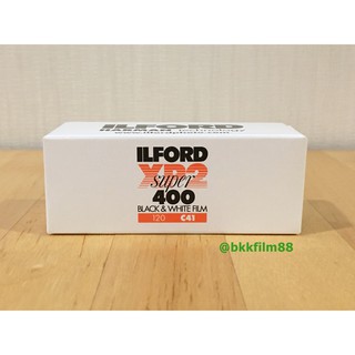 ฟิล์มขาวดำ ILFORD XP2 Super 400 120 ฺBlack and White Film C41 Process ฟิล์มถ่ายรูป