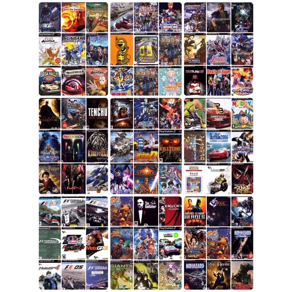 แผ่นเกมส์ ps2 มีทุกเกมส์ทักแชทได้เลยครับ