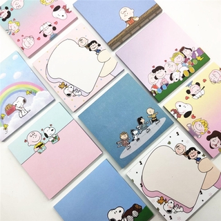 INS สนูปี้ CUTE DOG POSTIT NOTEBOOK  โพสต์-อิท SNOOPY