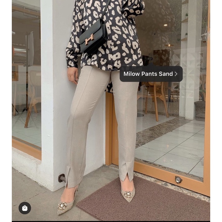 MILLOW PANTS KIKA - SAND