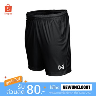 Warrix กางเกงฟุตบอล กางเกงกีฬา กางเกงออกกำลังกาย ขาสั้น รุ่น WA-1509 สีดำ