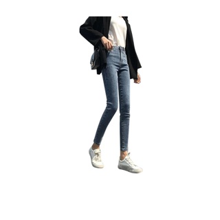 โค้ดลดเพิ่ม SMEDDAY66 COCOกางเกงยีนส์ทรงสกินนี่ ผ้ายีนส์ยืดขาเดฟเข้ารูปสวยใส่สบาย กางเกงยีนส์ขายาวผู้หญิง020