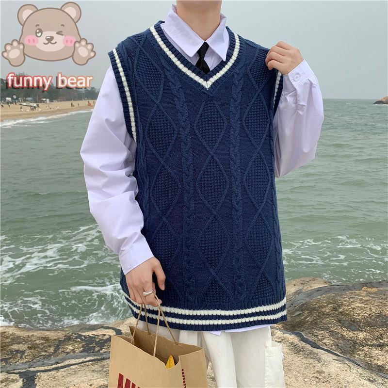เสื้อกักไหมพรม สไตล์เกาหลี