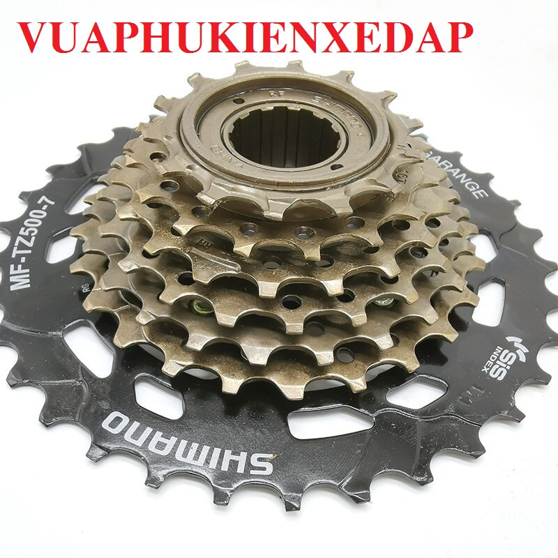 Shimano TZ500 14-34T สเตอร์ 7 ขั้นตอนเฉพาะสําหรับ MTB