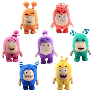 ตุ๊กตาฟิวส์ Oddbods Pogo Zee Jeff Fuse แบบนิ่ม ขนาด 18 ซม. ของเล่นสําหรับเด็ก