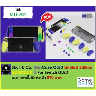 SKULL &amp; CO. GripCase OLED Splatoon Limited Edition For Switch OLED