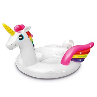 INTEX แพยางยูนิคอร์นขนาดใหญ่ นั่งได้ 4 คน INTEX Inflatable Giant Unicorn for 4 persons