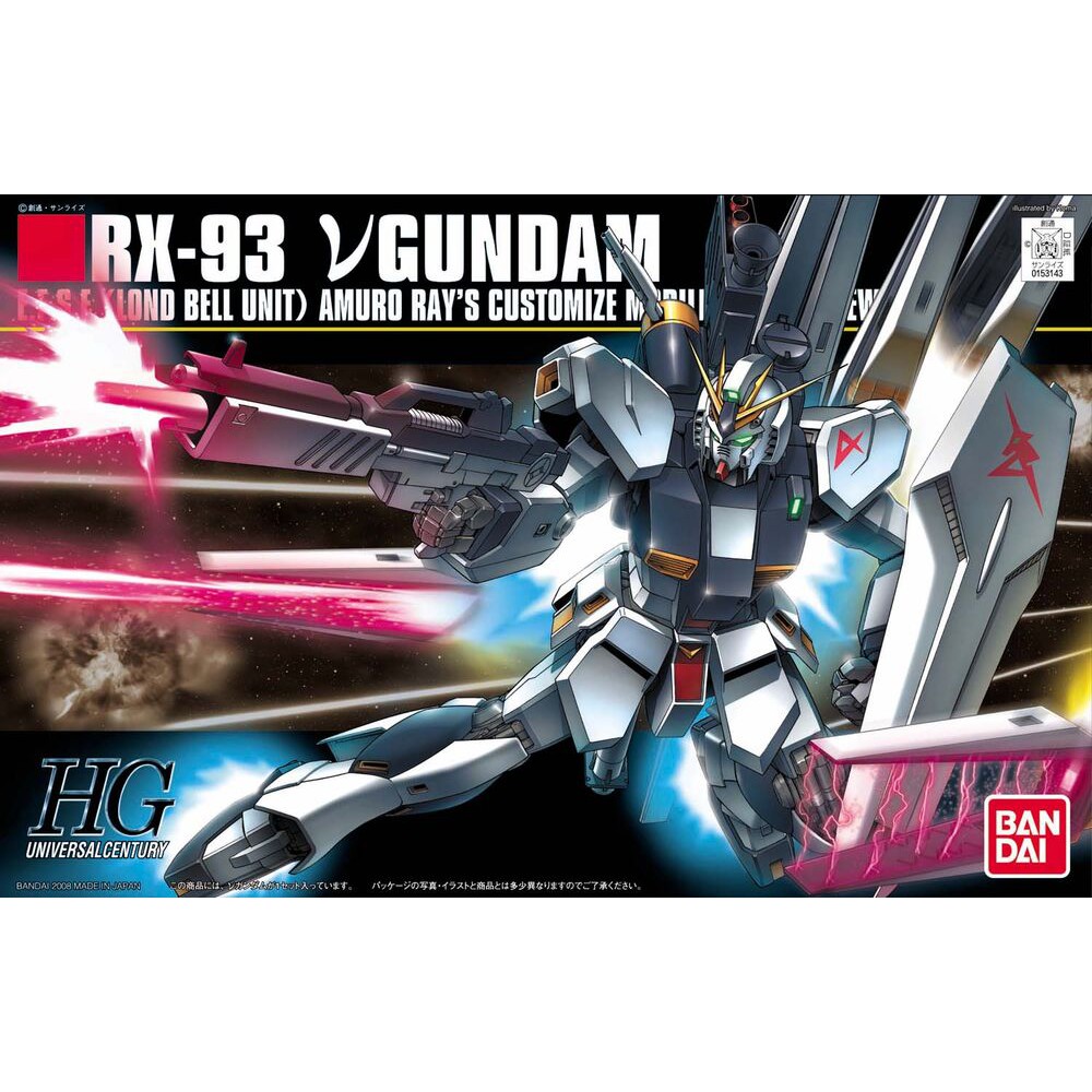 Bandai HGUC RX 93 v Gundam : 299 ByGStyle