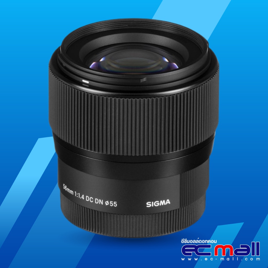 Sigma Lens For Sony E-Mount 56mm F/1.4 DC DN (C) (ประกัน EC-Mall)