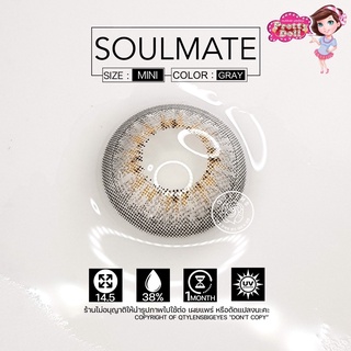 เลนส์มินิ**Soulmate (เทา)**Prettydoll