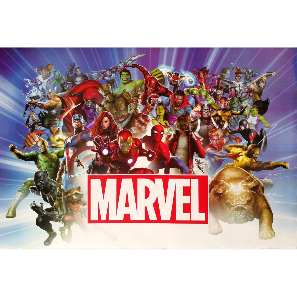 โปสเตอร์ หนัง การ์ตูน อเวนเจอร์ AVENGERS POSTER 24”x35” Inch Superhero Marvel Comics