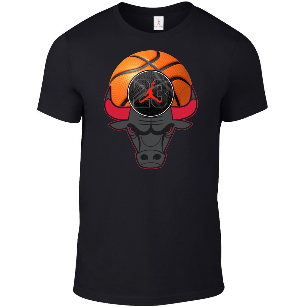 Mens short sleeve t-shirt MICHAEL JORDAN JUMPMAN 23 T SHIRT JERSEY NBA CHICAGO BULLS F pV3R