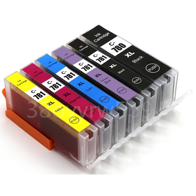 PGI-780 XL CLI-781 XL PGI 780 XL  PGI780 XL CLI781 XL CLI 781 XL Compatible 5 Multi Pack Ink Cartrid