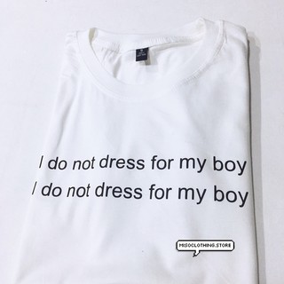 "not for my boy" เสื้อยืดสกรีน สวมใส่สบาย