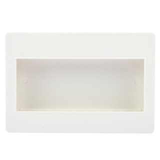 หน้ากาก หน้ากากสวิตซ์-ปลั๊ก ฝาครอบ สวิทซ์ 5 ช่อง HACO M4N-F WALL PLATE HACO M4N-F 5-GANG