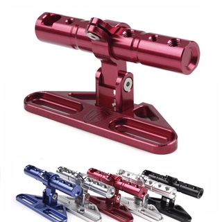 Motorcycle Aluminum Multi-function Expansion Bracket Lighting Crossbar Lamp Motor Side Mirror Mount Accessories