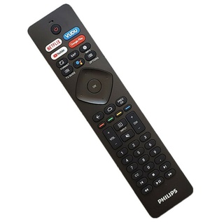 ใหม่ ของแท้ รีโมตคอนโทรล NH800UP RF402A-V14 สําหรับ Philips Android TV Voice Remote 75PFL5604 F7 URMT47CND0 URMT26RST004 43PFL5604 F7 43PFL5704 F7 50PFL5604 F7 50PFL5704 F7 55PFL5604 F7 55PFL5704 F