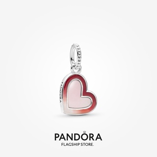 Pandora จี้รูปหัวใจ ไม่สมมาตร ของขวัญวันเกิด สําหรับสุภาพสตรี p825