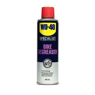 WD-40 BIKE Degreaser Chain Cleaner 300ml.สเปรย์โฟมล้างโซ่และคราบไขน้ำมัน ใช้ทำความสะอาดคราบน้ำมัน จารบี สิ่งสกปรกที่โซ่