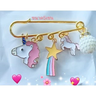 เข็มกลัดคนท้อง A001 เข็มกลัดสีทอง
