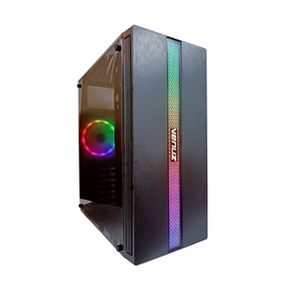 ราคาVENUZ ATX Computer Case VC1721ไฟ RGBประกัน 1ปีไฟปรับระดับได้แจ่มๆ ด้านช้างอคิลิคใส เป็นกระจก