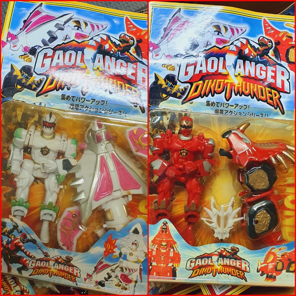 Dino Thunder Power Ranger Action Figure Red / White Optional