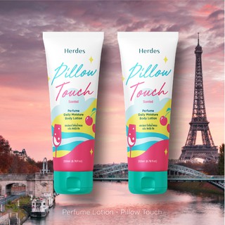 โลชั่นน้ำหอม เฮอร์เดส กลิ่น พิลโล่ว ทัช [แพ็คคู่] Herdes Perfume Body Lotion Pillow Touch หอมต