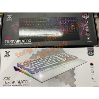 ของแท้ NUBWO-X TERMINATOR X30 สีขาว กับสีดำ