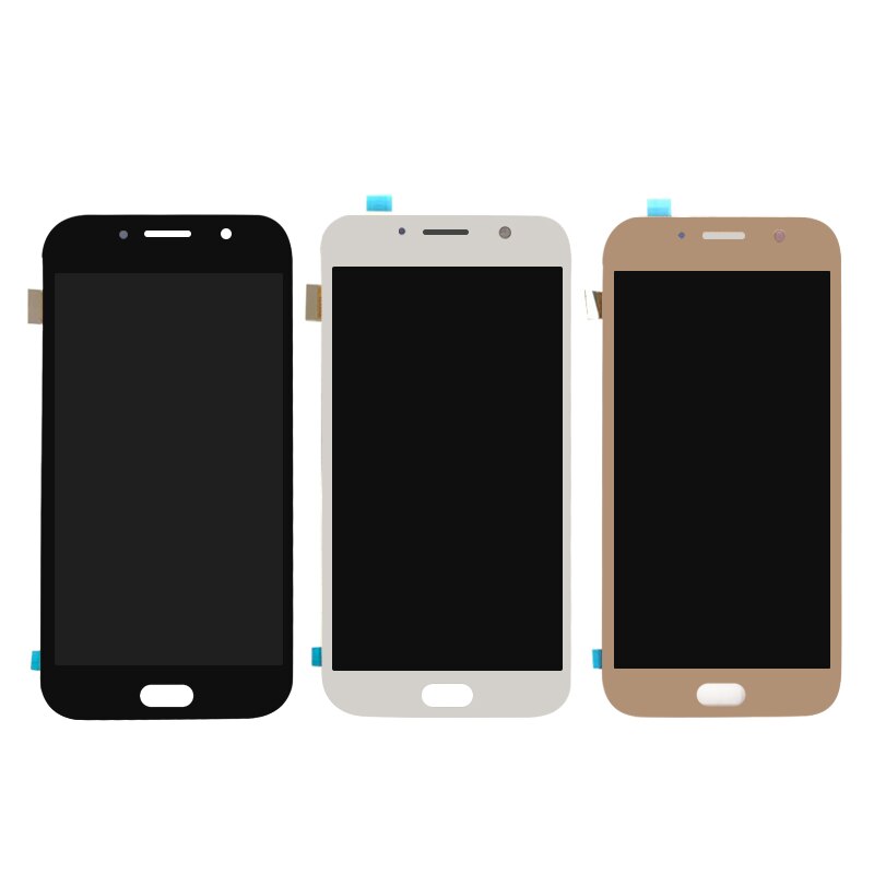 สําหรับ Samsung Galaxy A7 2017 A720 A720F SM-A720F LCD Touch Screen Digitizer Assembly เปลี่ยนเครื่อ