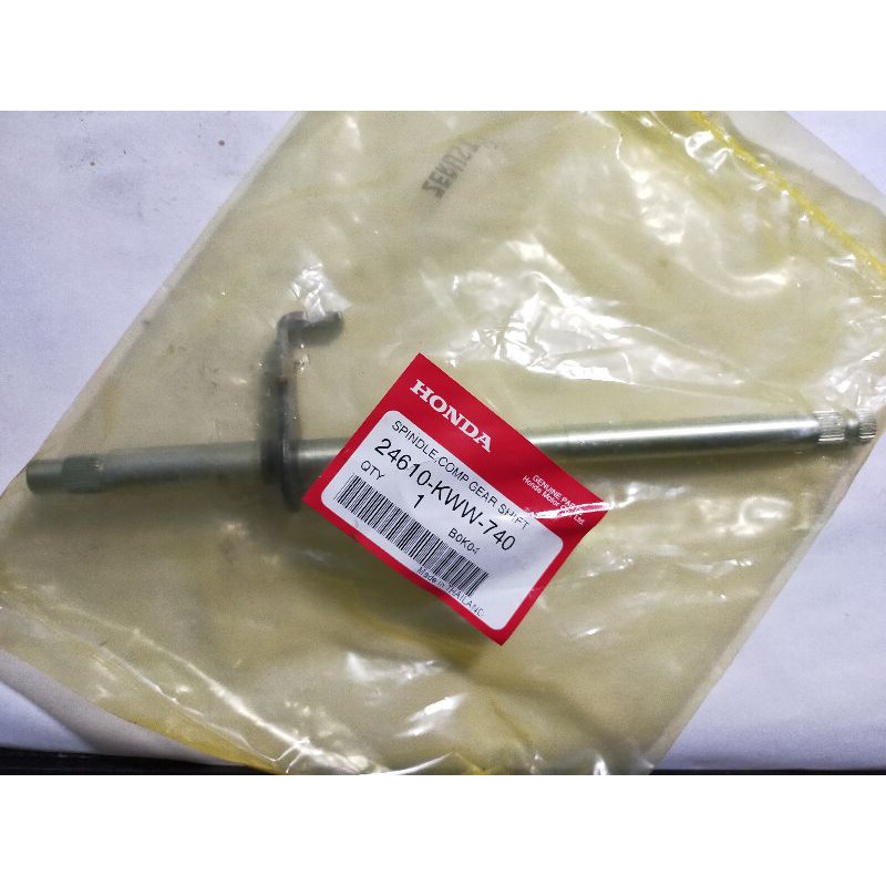 แกนเกียร์ WAVE110i/Dream110i/Super Cub/CZ-I แท้ศูนย์ 24610-KWW-740