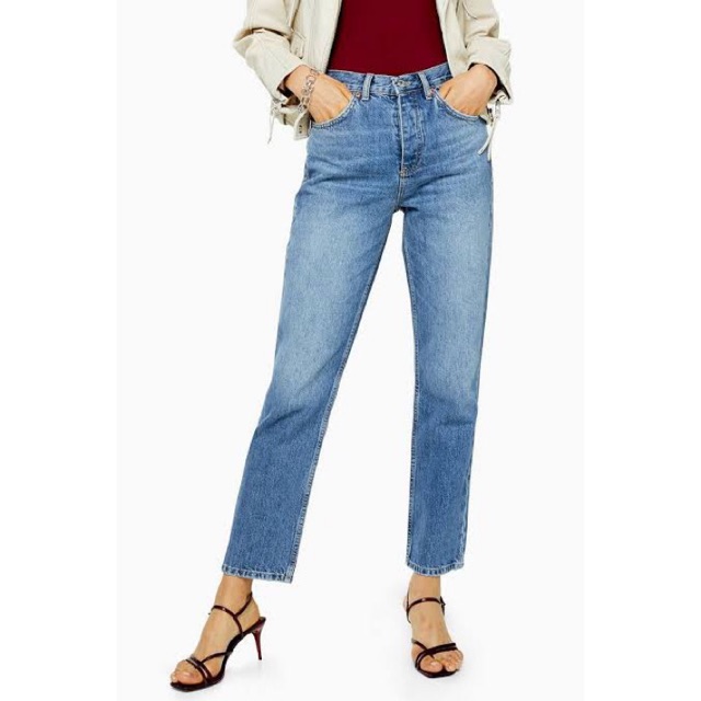 Topshop editor jeans กางเกงยีนส์ แบรนด์ Topshop รุ่น editor ไซส์ 24 L30