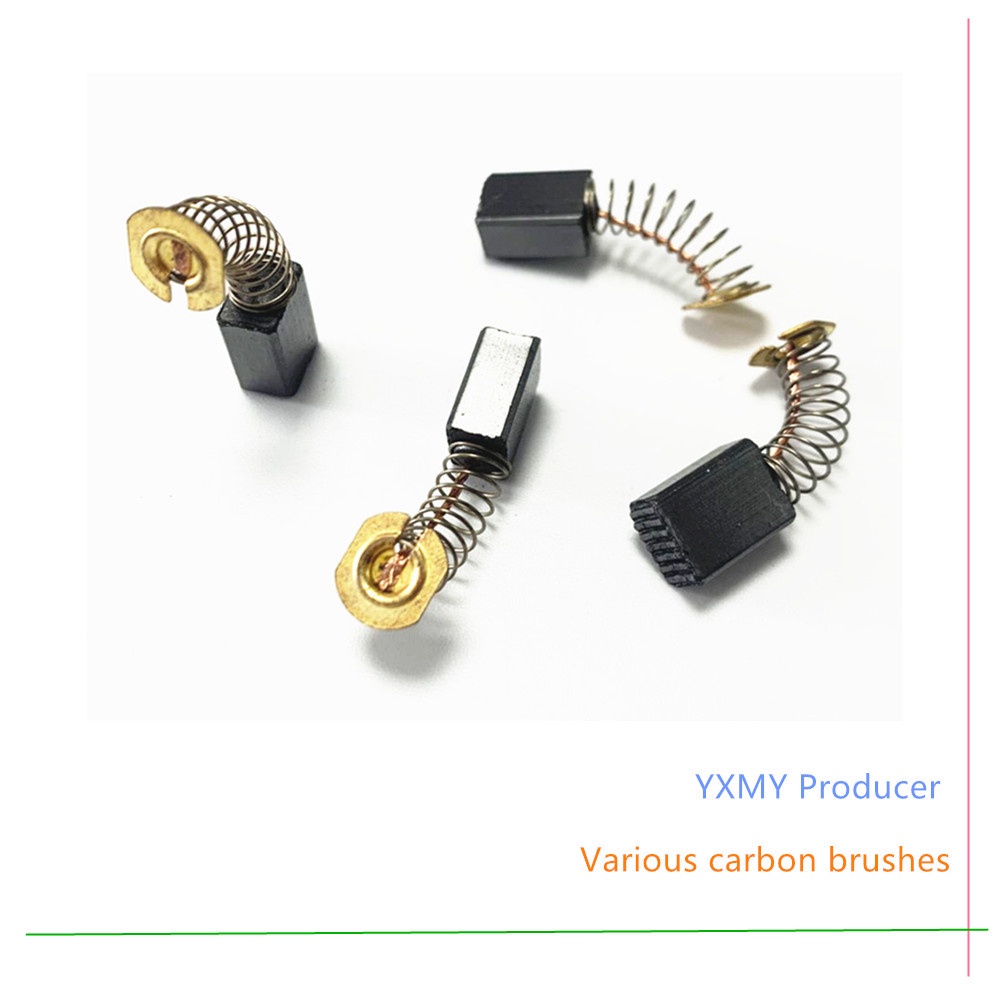 6 ชิ้นแปรงคาร์บอนไฟฟ้า CB408 9025 1030 TW0200 TW0250 TW0350 TD0101 6951 191940-4 191938-1 T=6mm W=9m