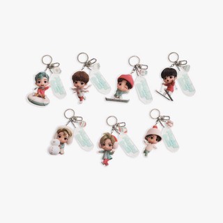 🔸พร้อมส่ง✅ TinyTAN : Christmas Acrylic Keyring