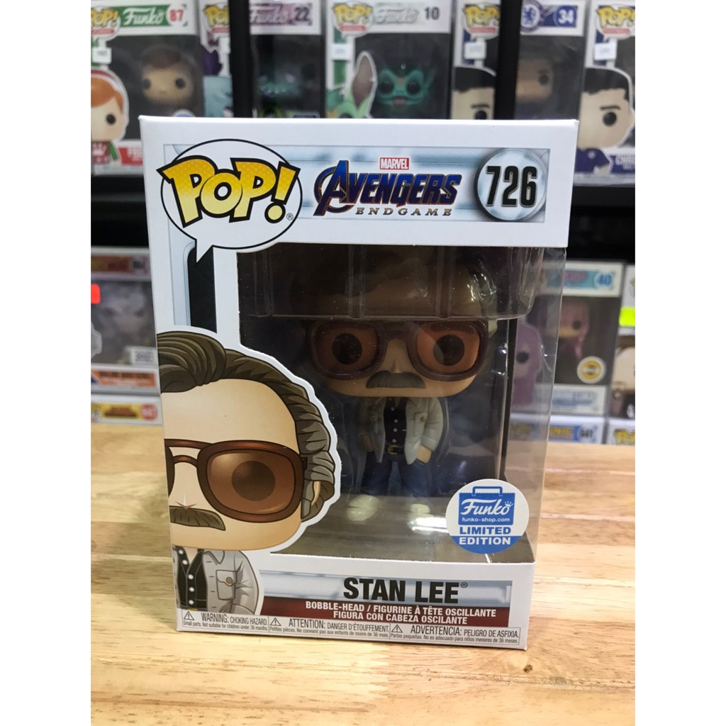 Details about   Funko Pop Stan Lee #726 Funko Shop Exclusive endgame cameo IN STOCK