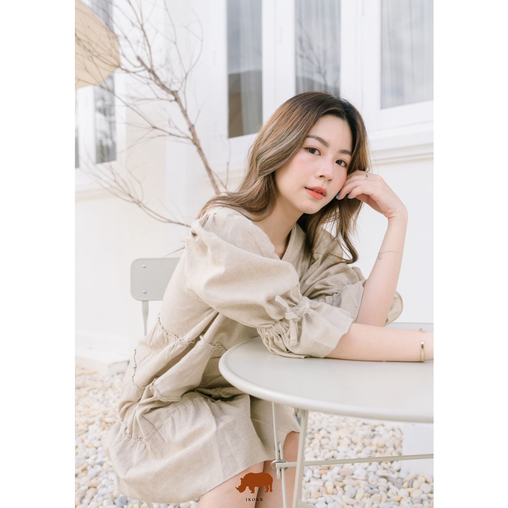 MIGNON DRESS  ( พร้อมส่ง ) ( Free Size )