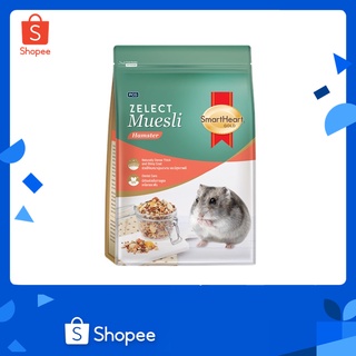 อาหารหนูแฮมเตอร์ SmartHeart Gold Zelect Muesli Hamster อาหารหนู แฮมสเตอร์ สมาร์ทฮาร์ท โกลด์ ซีเลกต์ มูสลี่ 500 g