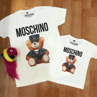 เสื้อยืด พิมพ์ลาย Moschino Bear คุณภาพพรีเมี่ยม สําหรับผู้ชาย