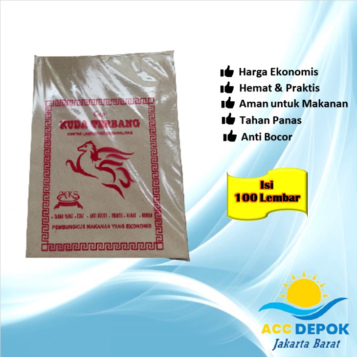 Warteg Uduk Brown Rice Paper 100 แผ่น / Warteq Rice Paper / Uduk Rice Paper