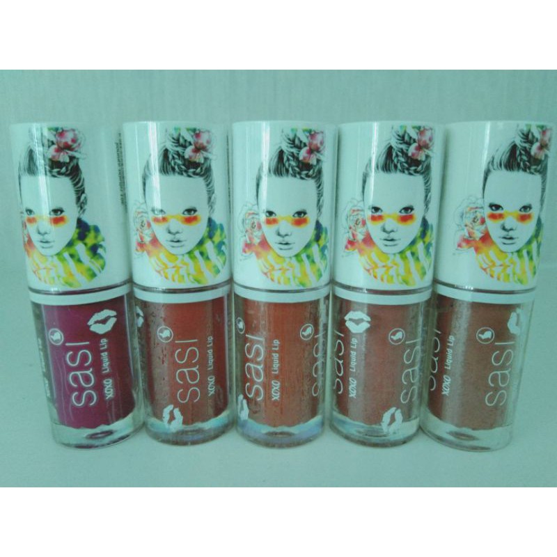 ลิปแมท Sasi - XOXO Liquid Lip  (5สี)